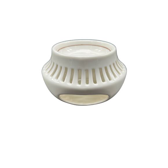 Williams Sonoma White Ceramic Wax Warmer - Excellent Condition - Picture 1 of 3